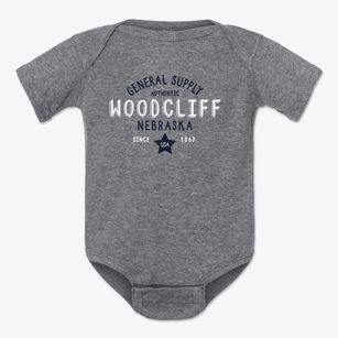 Woodcliff Nebraska General Supply Baby Onesie