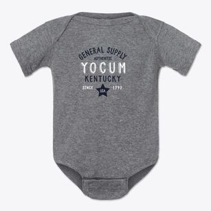 Yocum Kentucky General Supply Baby Onesie