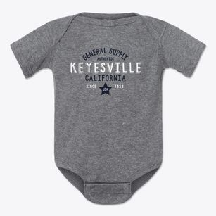 Keyesville California General Supply Baby Onesie