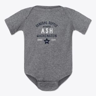 Ash Washington General Supply Baby Onesie