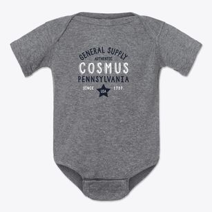 Cosmus Pennsylvania General Supply Baby Onesie
