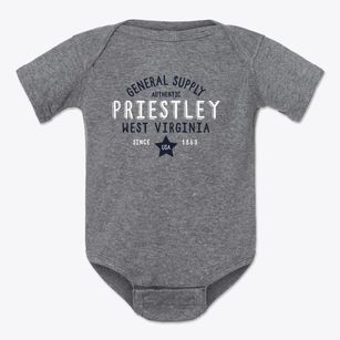 Priestley West Virginia General Supply Baby Onesie