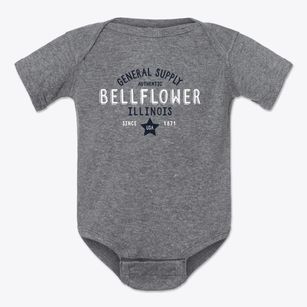 Bellflower Illinois General Supply Baby Onesie