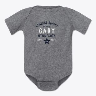 Gary Minnesota General Supply Baby Onesie