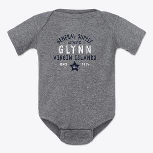 Glynn Virgin Islands General Supply Baby Onesie