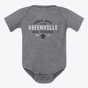 Greenville West Virginia General Supply Baby Onesie