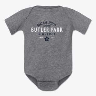 Butler Park New Jersey General Supply Baby Onesie