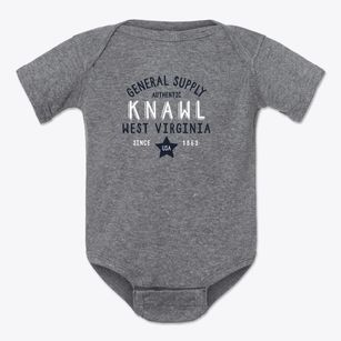 Knawl West Virginia General Supply Baby Onesie