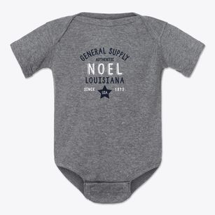 Noel Louisiana General Supply Baby Onesie
