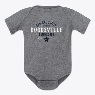 Doddsville Tennessee General Supply Baby Onesie