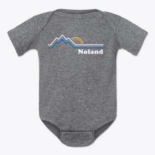 Noland Arkansas Mountain View Baby Onesie