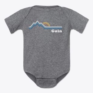 Goin Tennessee Mountain View Baby Onesie