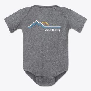 Lone Holly Maryland Mountain View Baby Onesie