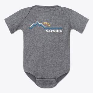 Servilla Tennessee Mountain View Baby Onesie