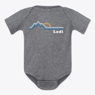 Lodi Pennsylvania Mountain View Baby Onesie