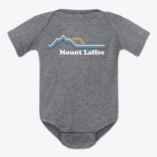 Mount Laffee Pennsylvania Mountain View Baby Onesie