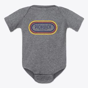 Pickwick Mississippi Color Loop Baby Onesie