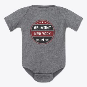 Belmont New York Americana Baby Onesie