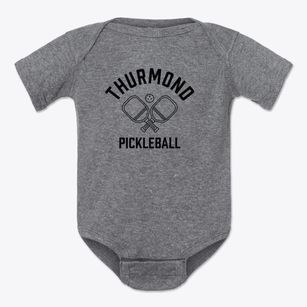 Thurmond North Carolina Pickleball Baby Onesie