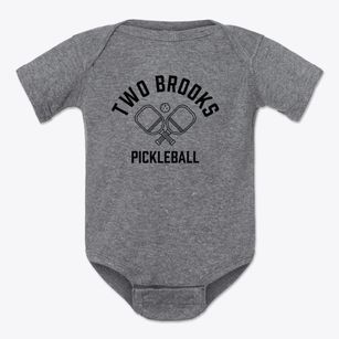 Two Brooks New York Pickleball Baby Onesie