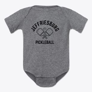 Jeffriesburg Missouri Pickleball Baby Onesie