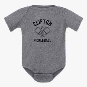 Clifton Idaho Pickleball Baby Onesie