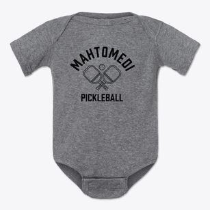 Mahtomedi Minnesota Pickleball Baby Onesie