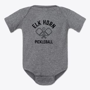 Elk Horn Kentucky Pickleball Baby Onesie