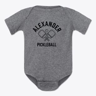 Alexander Texas Pickleball Baby Onesie