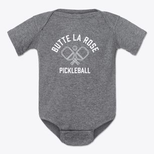 Butte La Rose Louisiana Pickleball Baby Onesie