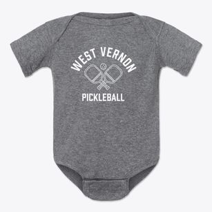 West Vernon Pennsylvania Pickleball Baby Onesie