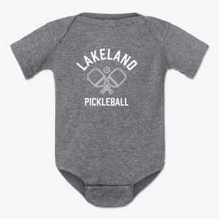 Lakeland New York Pickleball Baby Onesie