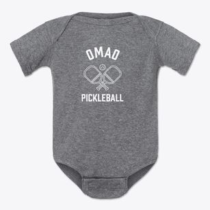 Omao Hawaii Pickleball Baby Onesie