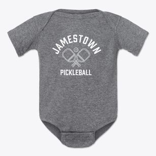 Jamestown Pennsylvania Pickleball Baby Onesie