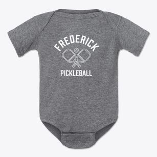 Frederick Kansas Pickleball Baby Onesie