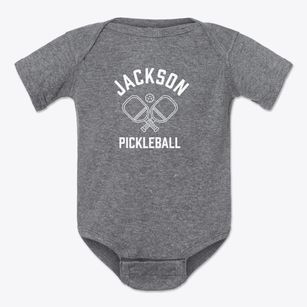 Jackson Wyoming Pickleball Baby Onesie