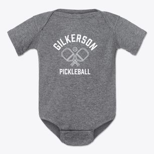 Gilkerson Arkansas Pickleball Baby Onesie