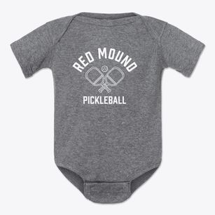 Red Mound Wisconsin Pickleball Baby Onesie