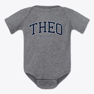 Theo Mississippi Traditional Baby Onesie