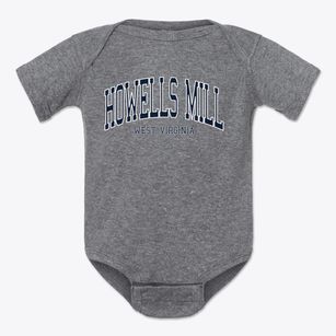 Howells Mill West Virginia Traditional Baby Onesie