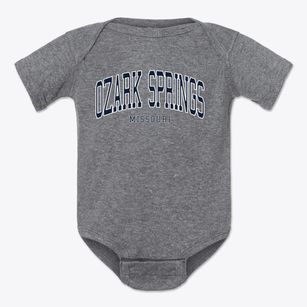 Ozark Springs Missouri Traditional Baby Onesie