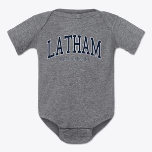 Latham North Carolina Traditional Baby Onesie