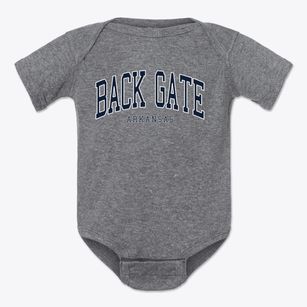 Back Gate Arkansas Traditional Baby Onesie