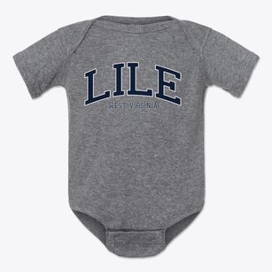 Lile West Virginia Traditional Baby Onesie