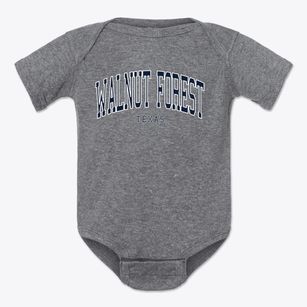 Walnut Forest Texas Traditional Baby Onesie