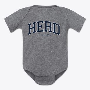 Herd Oklahoma Traditional Baby Onesie