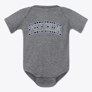 Sweets Crossing New York Traditional Baby Onesie