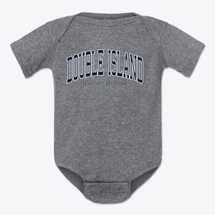 Double Island North Carolina Traditional Baby Onesie
