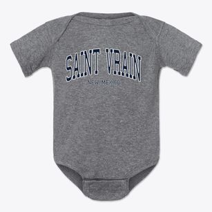 Saint Vrain New Mexico Traditional Baby Onesie
