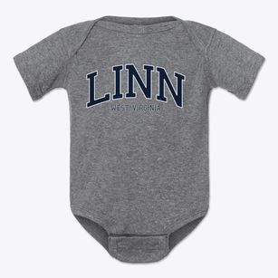 Linn West Virginia Traditional Baby Onesie
